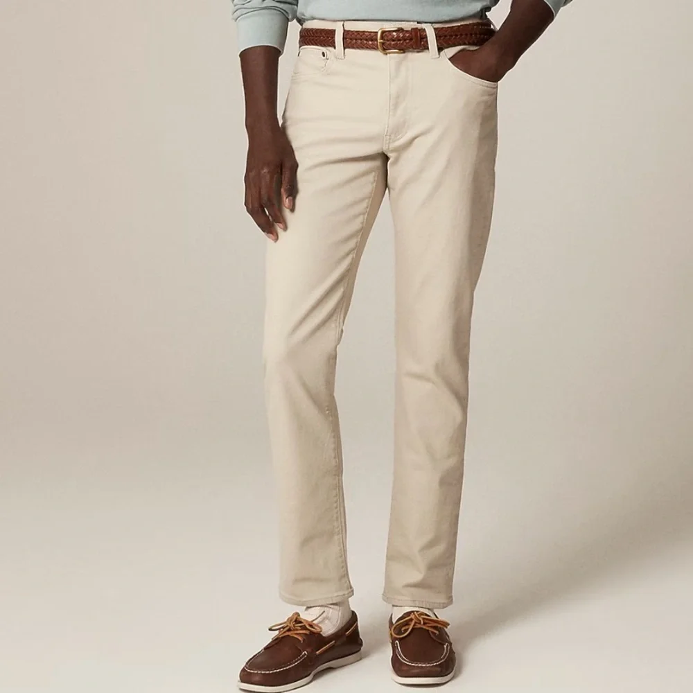 NWOT j crew sand washed canvas 770™ Straight-fit Bergen five-pocket pant